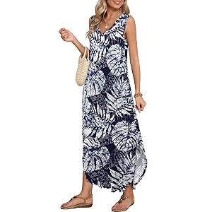 BELAROI Womens Plus Size Maxi Dress Sundress