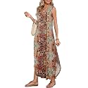 BELAROI Womens Plus Size Maxi Dress Sundress