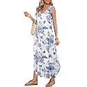 BELAROI Womens Plus Size Maxi Dress Sundress