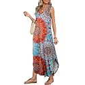 BELAROI Womens Plus Size Maxi Dress Sundress