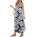 BELAROI Womens Plus Size Maxi Dress Sundress