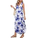 BELAROI Womens Plus Size Maxi Dress Sundress