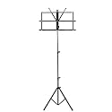 F-18 Music Stand, Folding Height With Angle Adjustment, Notation Stand