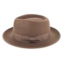 Belfry Gangster Men’s Fedora – Crushable 100% Wool Felt Hat, Stain Resistant &amp; Travel Friendly Dress Fedora