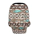 Belidome Western Baby Stuff Tribal Nursing Cover Up for Breastfeeding Breathable Nursing Cover Infants Stroller Canopy Comfy Stretchy