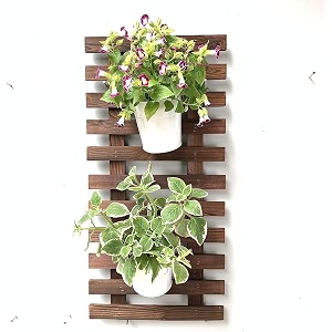 wooden trellis for climbing plants large hanging wall planters for indoor wall decor decorations living room home plant shelves vertical garden huge unique farmhouse set of 2 60 cm