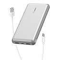 Belkin 20000 mAh Power Bank | Super Fast Charging | USB-C PD Port | 15W Charging for iPhone Series (16, 16 Pro Max), Samsung Galaxy, Google Pixel &amp; More | 2 Years Warranty | Silver