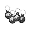 Belkin Apple AirTag Holder Keychain, 4 Pack, Scratch-Resistant