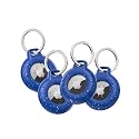 Belkin Waterproof Apple AirTag Keychain, 4 Pack, IPX8