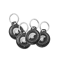 Belkin Waterproof Apple AirTag Keychain, 4 Pack, IPX8