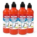 Bell Bird Drain Clog Remover & Pipe Cleaner - Thick Power Gel Dissolves Hair, Grease, and Soap Scum - Septic Safe Odor Eliminator for Kitchen Sinks, Tubs, Showers & Toilets (Pack of 4)