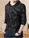 Bell Paper Printed Women V Neck Grey