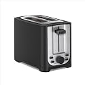 bella 2 Slice Toaster with Auto Shut Off,Extra Wide Slots &amp; Removable Crumb Tray and Cancel,Defrost &amp; Reheat Function,Toast Bread,Bagel-&amp; Waffle,Black,(Pack of 6)
