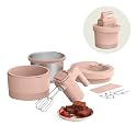 bella 3.5 Qt Hand &amp; Stand Mixer, 2 in 1 Electric Mixer with Bowl, Blossom