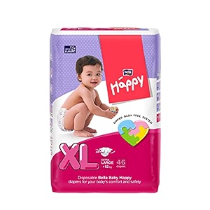 bella baby happy extra large diapers green 46 piece for kids