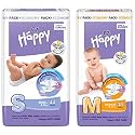 Bella Baby Happy Small Diapers (44 Pieces) &amp; Medium Diapers (38 Pieces)