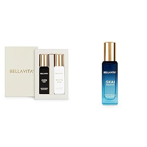 bella vita luxury ceo man amp white oud unisex combo with tonka agarwood amp orange woody pack of 2 20 ml each skai aquatic unisex liquid eau de cologne