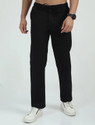 Bellaciao Clothings Co Relaxed Men Black Trousers