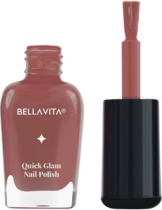 bellavita nail polish vibrant color lustrous shine long lasting  smooth application first coffee