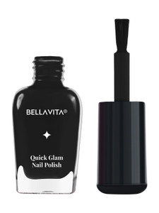 bellavita nail polish vibrant color lustrous shine long lasting  smooth application clear night