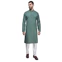 BELLAZO Men39s Premium Cotton Printed Regular Kurta