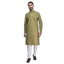BELLAZO Men39s Premium Cotton Printed Regular Kurta