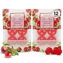 Belle Aroma No-Mess Fragrance Tarts for Wax Warmers – Solid Fragrance Alternative to Wax Melt (Designed Not to Melt), Heat-Activated Home Scent, Long-Lasting Aroma Pieces, 12 Mini 2 Pack Apple Orchard