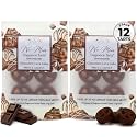 Belle Aroma No-Mess Fragrance Tarts for Wax Warmers – Solid Fragrance Alternative to Wax Melts (Designed Not to Melt), Heat-Activated Home Scent, Long-Lasting Aroma, 12 Mini 2 Pack Chocolate Lava Cake