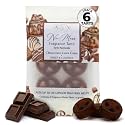 Belle Aroma No-Mess Fragrance Tarts for Wax Warmers – Solid Fragrance Alternative to Wax Melts (Designed Not to Melt), Heat-Activated Home Scent, Long-Lasting Aroma, 6 Mini 1 Pack Chocolate Lava Cake