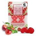 Belle Aroma No-Mess Fragrance Tarts for Wax Warmers – Solid Fragrance Alternative to Wax Melts (Designed Not to Melt), Heat-Activated Home Scent, Long-Lasting Aroma, 6 Mini 1 Pack Apple Orchard