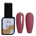 Hema-Free Gel Nail Polish 10ml Gel Polish Color Soak Off LED Nail Gel Polish Nail Art Starter Manicure Salon DIY at Home (BG-9005, 10ml)