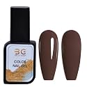 Hema-Free Gel Nail Polish 10ml Gel Polish Color Soak Off LED Nail Gel Polish Nail Art Starter Manicure Salon DIY at Home (BG-9015, 10ml)