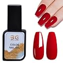 Hema-Free Gel Nail Polish 10ml Gel Polish Color Soak Off LED Nail Gel Polish Nail Art Starter Manicure Salon DIY at Home (BG-9106, 10ml)
