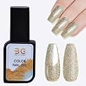 Hema-Free Gel Nail Polish 10ml Gel Polish Color Soak Off LED Nail Gel Polish Nail Art Starter Manicure Salon DIY at Home (BG-9143, 10ml)