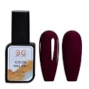 Hema-Free Gel Nail Polish 10ml Gel Polish Color Soak Off LED Nail Gel Polish Nail Art Starter Manicure Salon DIY at Home (BG-9097, 10ml)
