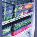 BELLERBIRD Plastic Fridge Container - 1200 ml