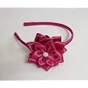 Handmade Flower Hairband/Head band F1BD (Pack of 1)