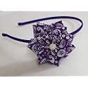 Handmade Flower Hairband/Head band F1BD (Pack of 1)