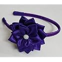 Handmade Flower Hairband/Head band F1BD (Pack of 1)
