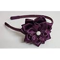 Dark Purple/Jamun Colour Hairband/Headband/Tiara for Kids/Girls/Womens DP1