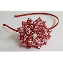 Handmade Flower Hairband/Head band F1BD (Pack of 1)