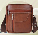 bellira Men Tan Messenger Bag