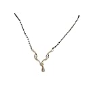 925 Sterling Silver Rose Gold-Plated In-Love Mangalsutra for Women – Perfect for Special Occasions | 22cm + 5cm Adjustable | Lifetime Plating
