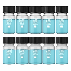 Bello Borosilicate 20ml 10pcs Transparent Glass Vials