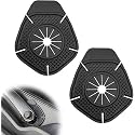 Bellox 2PCS Car Wiper Hole Protective Cover, Silicone Windshield Wiper Arm Protector Dust Pad, Front Wiper Guards Prevents Blockage, Universal Auto Exterior Accessories for Car, Truck, SUV,