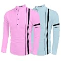 Bellstone Men's Solid Regular Fit Shirt