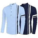Bellstone Men's Solid Regular Fit Shirt