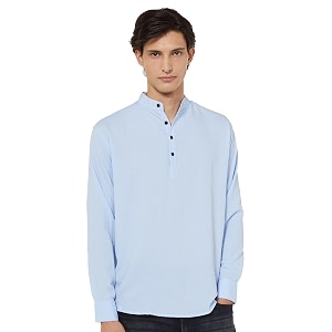 bellstone mens cotton blend solid regular fit full sleeve short kurtas  men39s trendy short kurta  ethnic stylish casual lightweight summer kurta for daily and occasion use