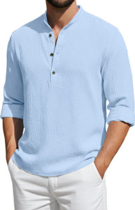 bellstone Men Solid Straight Kurta