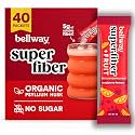 Bellway Super Fiber + Fruit Packets, Organic Psyllium Husk, Sugar-Free